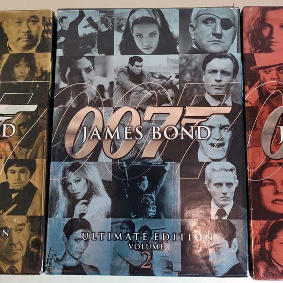 James Bond Boxed Set Bundle Volumes 1-3 Ultimate Edition Collection - Picture 3 of 10